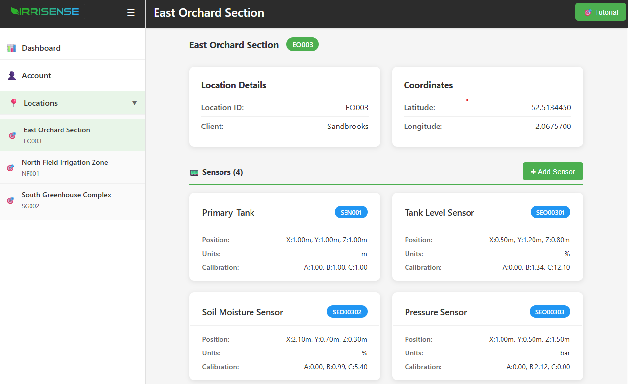 Irrigation Management System